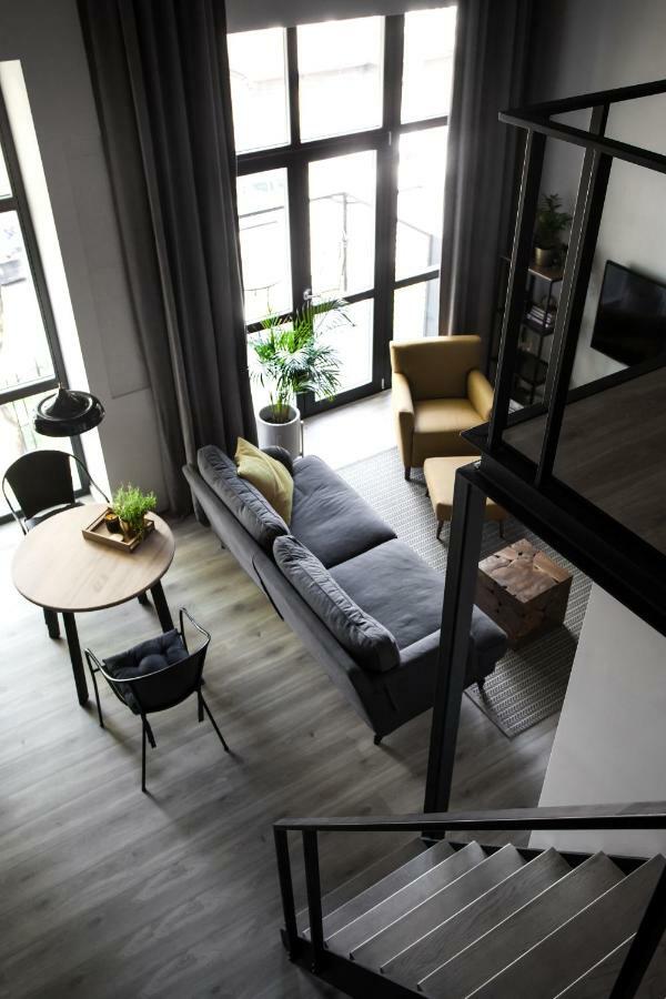 G - Owl Jazz -Modern Loft Type Apartment 18 With Big Roof Terrace And Free Private Parking Kaunas Ngoại thất bức ảnh